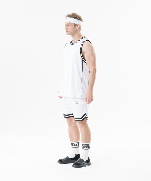 CRONOS Double-Layer Basketball Mesh Tank【WHITE】
