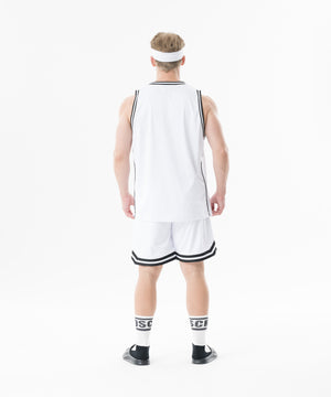 CRONOS Double-Layer Basketball Mesh Tank【WHITE】