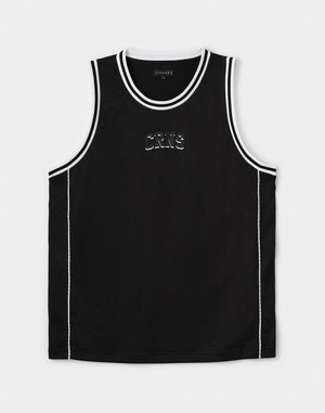 CRONOS Double-Layer Basketball Mesh Tank【BLACK】