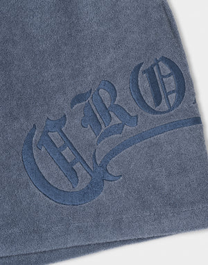 CRONOS Bamboo Pile shorts【G.BLUE】