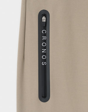 CRONOS High-Tension Skinny Tech Pants【GREIGE】