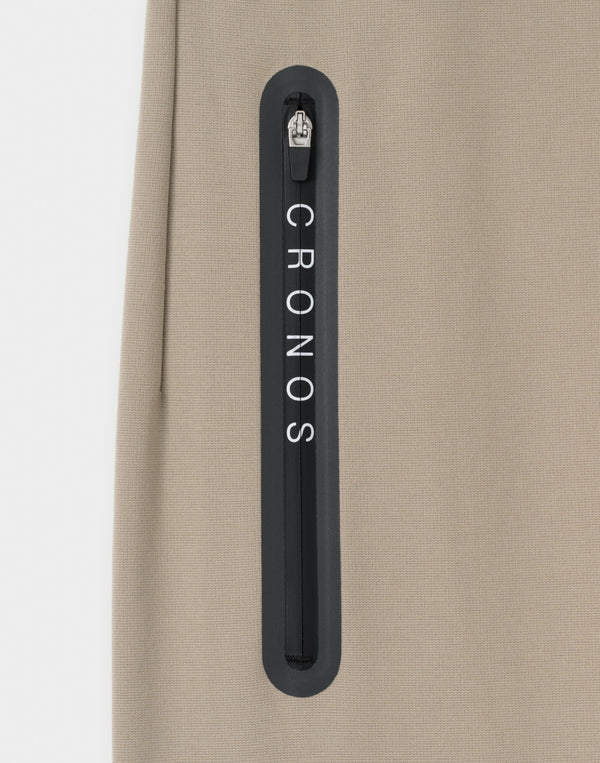 CRONOS High-Tension Skinny Tech Pants【GREIGE】