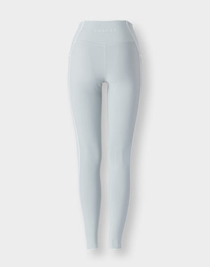 CRONOS WOMEN Cool Touch Rib Leggings【GRAY】
