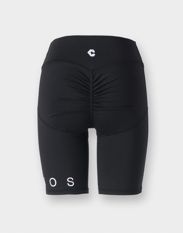 CRONOS WOMEN Sculpt Short Leggings【BLACK】