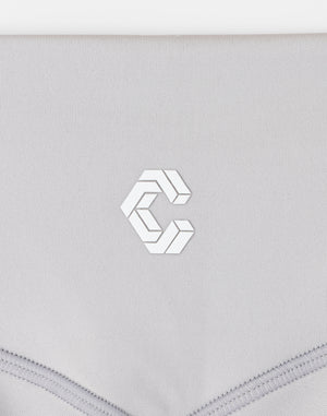 CRONOS WOMEN Sculpt Short Leggings【GRAY】
