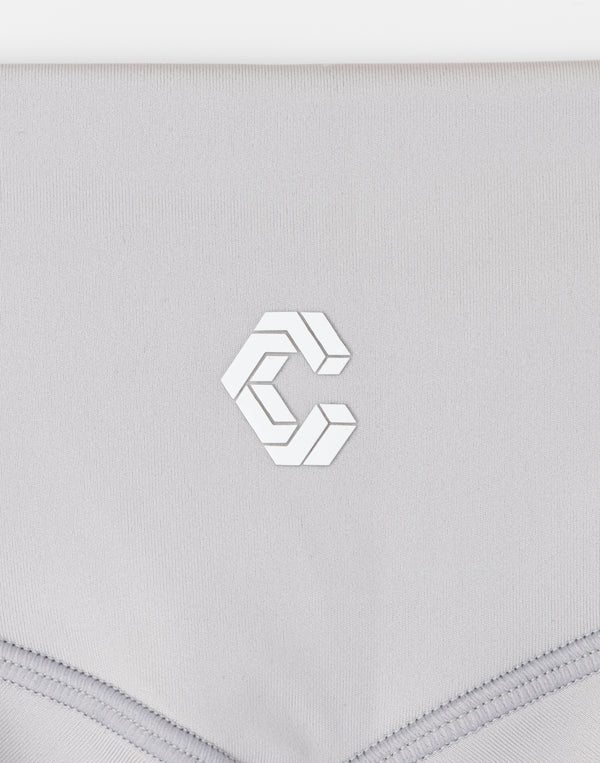 CRONOS WOMEN Sculpt Short Leggings【GRAY】