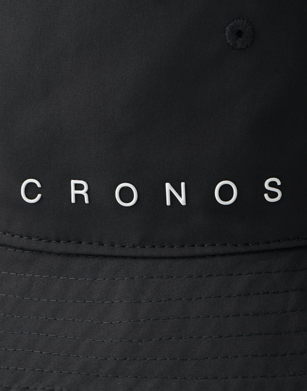 CRONOS WOMEN Contrast Edge Bucket Hat【BLACK】