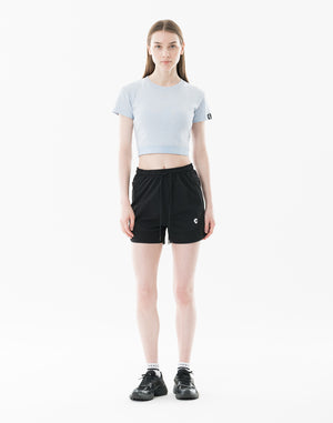 CRONOS WOMEN Dry Active Shorts【BLACK】