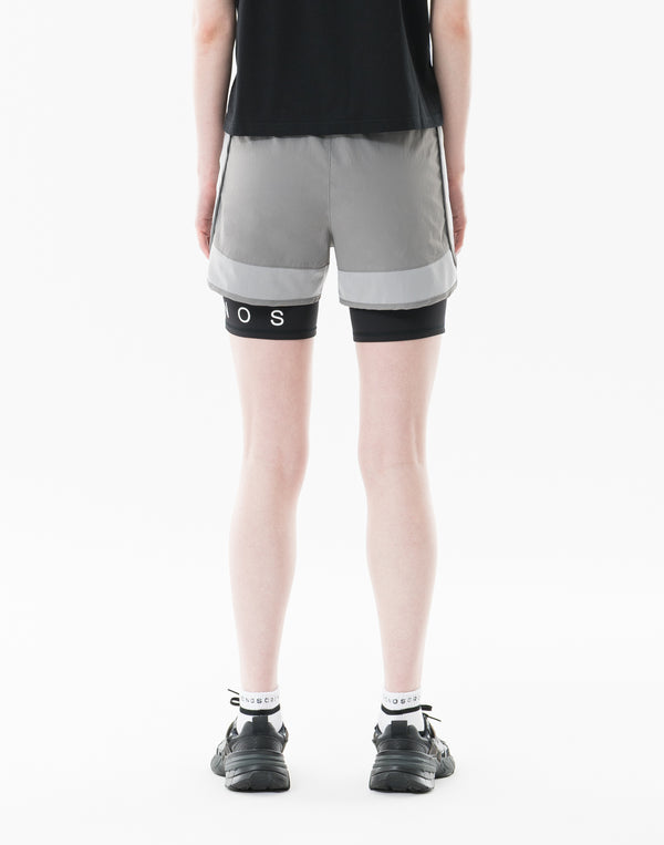 CRONOS WOMEN Dry Active Shorts【GRAY】