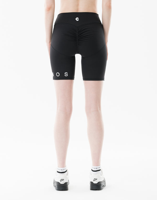 CRONOS WOMEN Sculpt Short Leggings【BLACK】