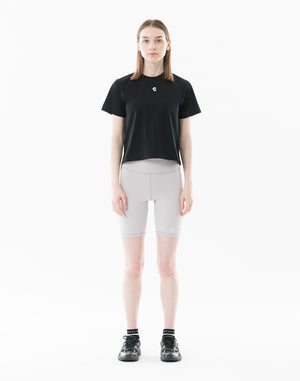 CRONOS WOMEN Sculpt Short Leggings【GRAY】
