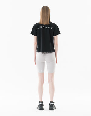 CRONOS WOMEN Sculpt Short Leggings【GRAY】