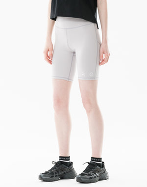 CRONOS WOMEN Sculpt Short Leggings【GRAY】