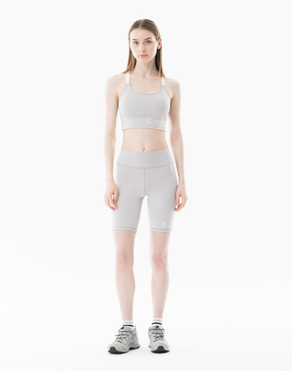CRONOS WOMEN Sculpt Short Leggings【GRAY】