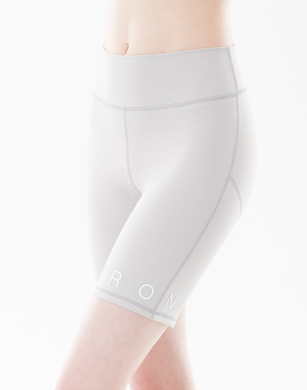 CRONOS WOMEN スカルプトショートレギンス【グレー】