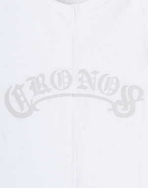 CRONOS RIB SIDE LOGO TANK TOP【WHITE】