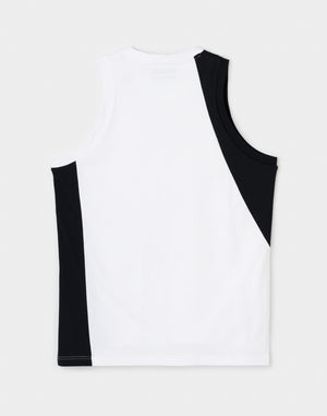 CRONOS SLASH  TANK TOP【WHITE】