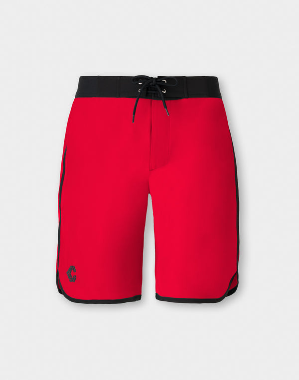 CRONOS CONTRAST WAIST Competition SHORTS【RED】