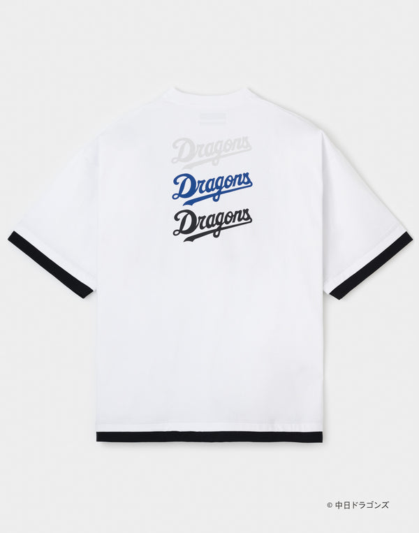 CRONOS×DRAGONS  S/S TEE【WHITE】