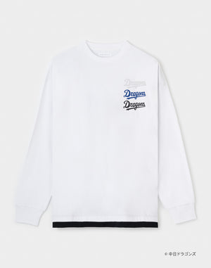 CRONOS×DRAGONS L/S TEE【WHITE】