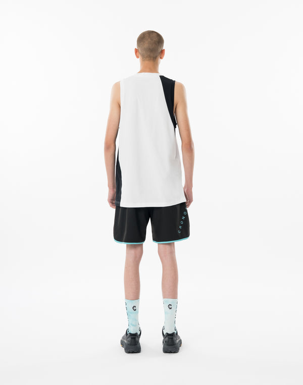 CRONOS SLASH  TANK TOP【WHITE】