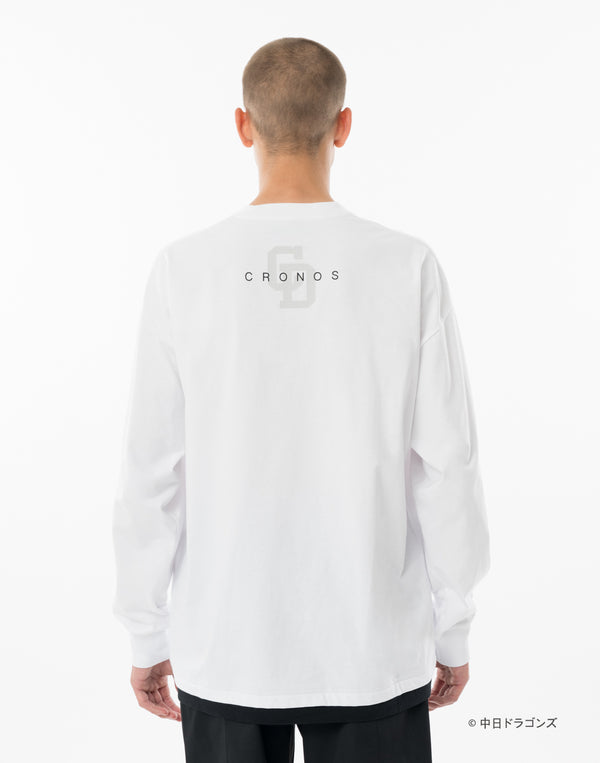 CRONOS×DRAGONS L/S TEE【WHITE】