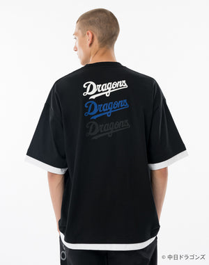 CRONOS×DRAGONS  S/S TEE【BLACK】
