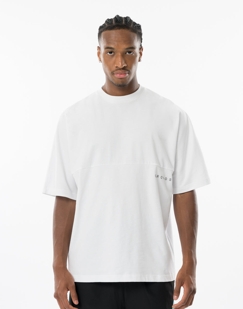 CRONOS OVERSHOULDER TEE【WHITE】