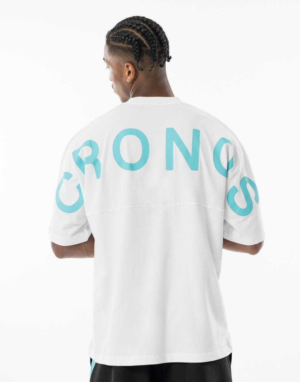 CRONOS OVERSHOULDER TEE【WHITE】