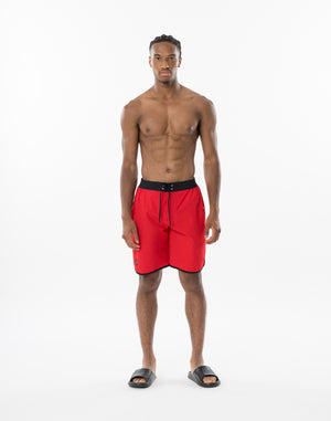 CRONOS CONTRAST WAIST Competition SHORTS【RED】