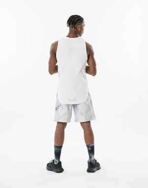 CRONOS RIB SIDE LOGO TANK TOP【WHITE】