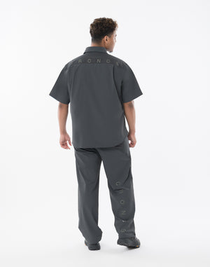 CRONOS TECH VERTICAL ZIP SHIRT【D.GRAY】