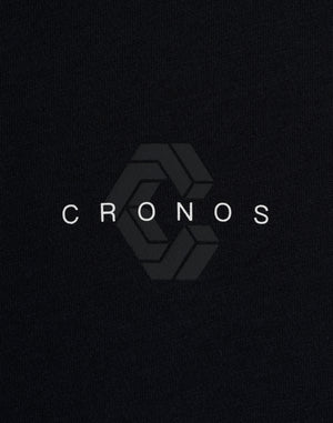 CRONOS DUAL TECH OVERSIZE S/S TEE【BLACK】