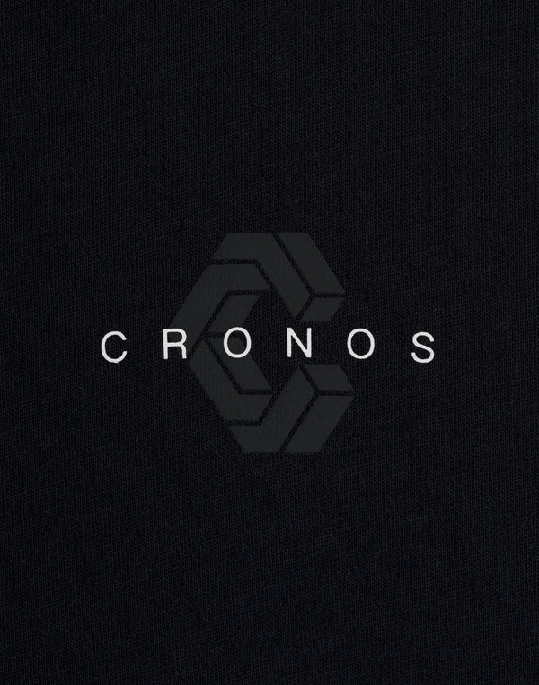 CRONOS DUAL TECH OVERSIZE S/S TEE【BLACK】