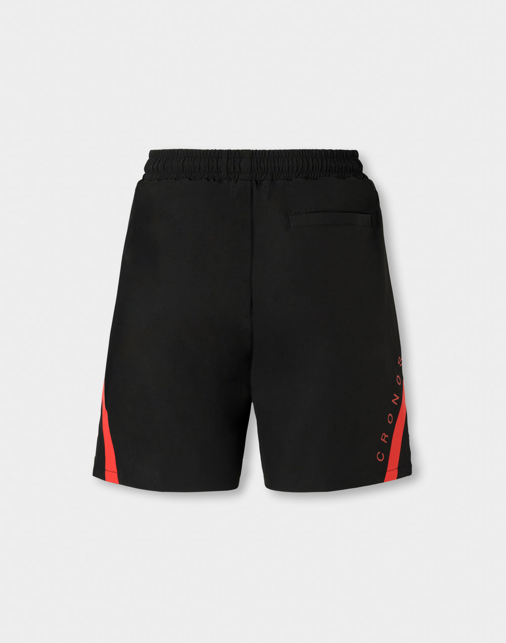 CRONOS Reflective Stretch Shorts【BLACK×RED】