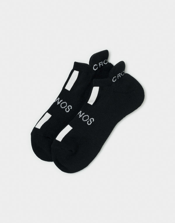 CRONOS FORCE TRIPLE ANKLE SOCKS【BLACK】