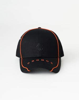 CRONOS STRUCTURE PIPE CAP【BLACK×RED】
