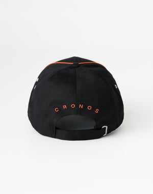 CRONOS STRUCTURE PIPE CAP【BLACK×RED】