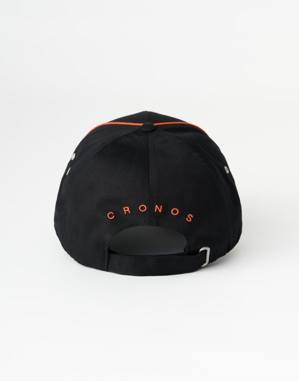 CRONOS STRUCTURE PIPE CAP【BLACK×RED】