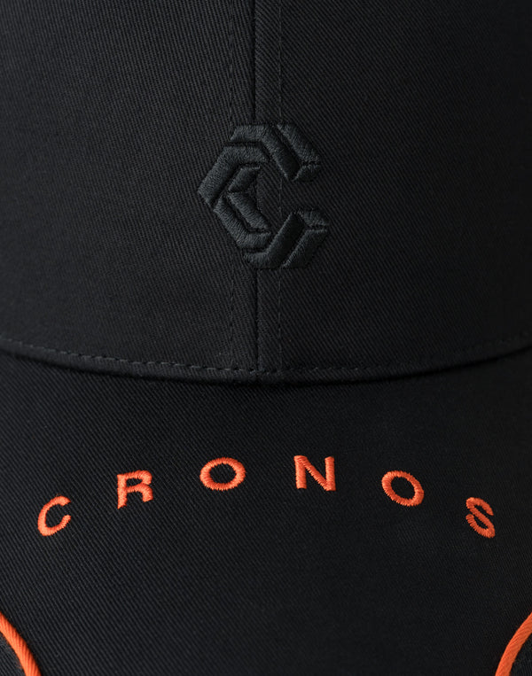CRONOS STRUCTURE PIPE CAP【BLACK×RED】