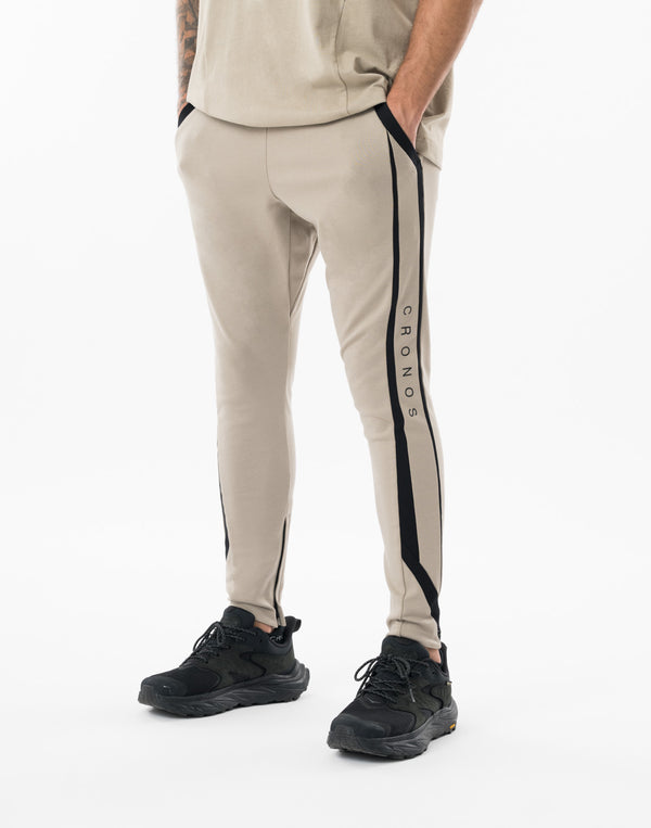 CRONOS STREAMLINE Skinny Pants【GREIGE】