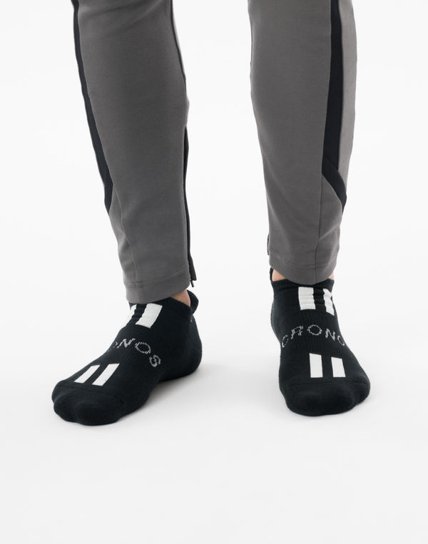 CRONOS FORCE TRIPLE ANKLE SOCKS【BLACK】