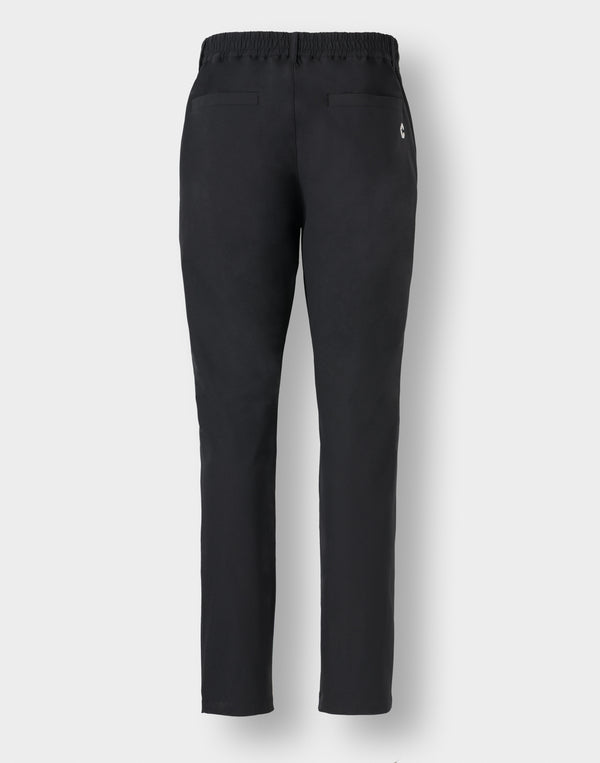 CRONOS BLACK ACTIVE FIT  PANTS【BLACK×WHITE】