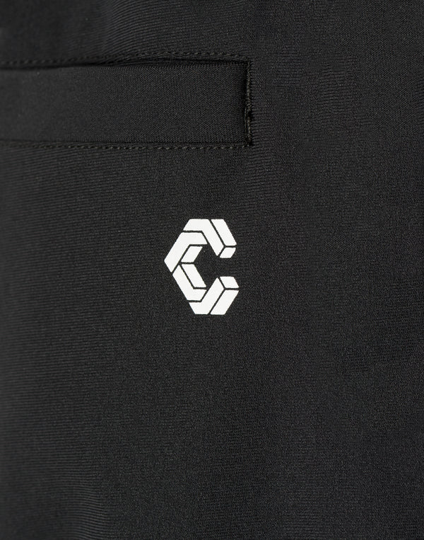 CRONOS BLACK ACTIVE FIT  PANTS【BLACK×WHITE】
