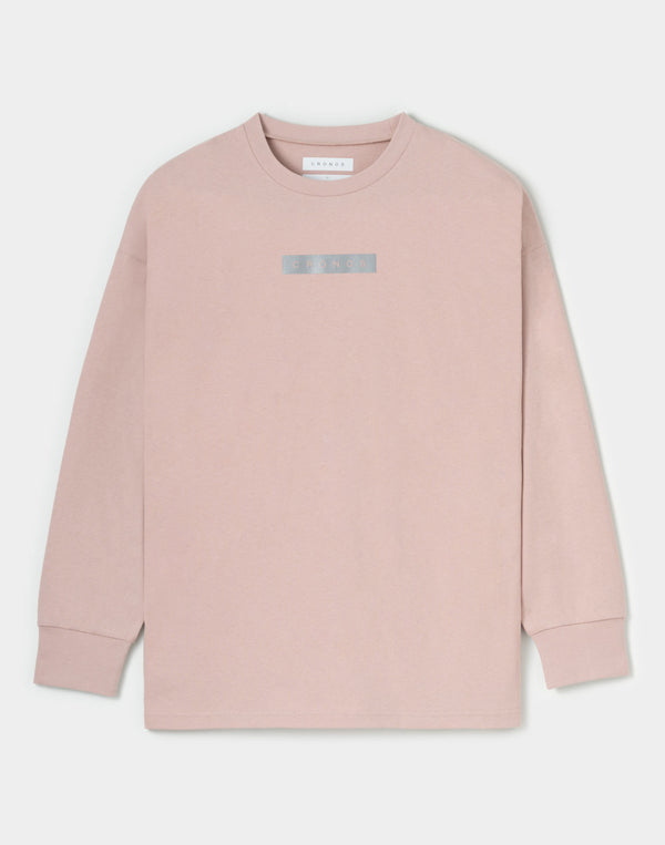 CRONOS WOMEN Reflect LONGSLEEVE【PINK】