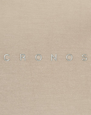 CRONOS WOMEN BoxFit  Hoodie【BEIGE】