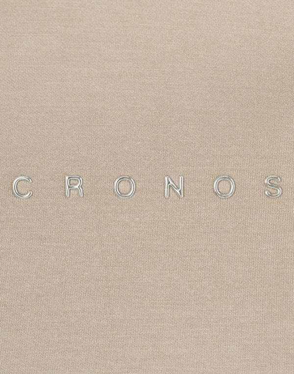 CRONOS WOMEN BoxFit  Hoodie【BEIGE】