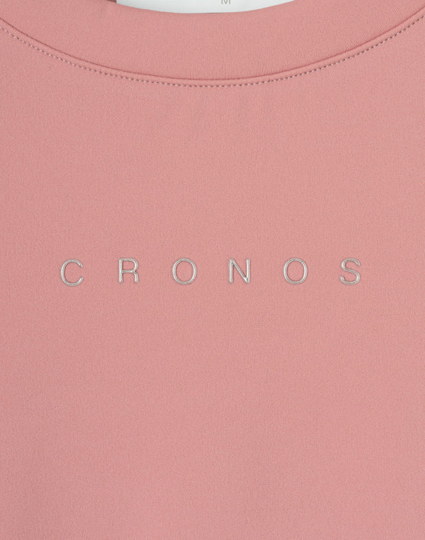CRONOS WOMEN Motion Crop T-SHIRT 【PINK】
