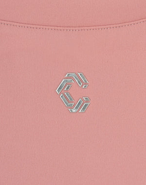 CRONOS WOMEN Motion Crop T-SHIRT 【PINK】