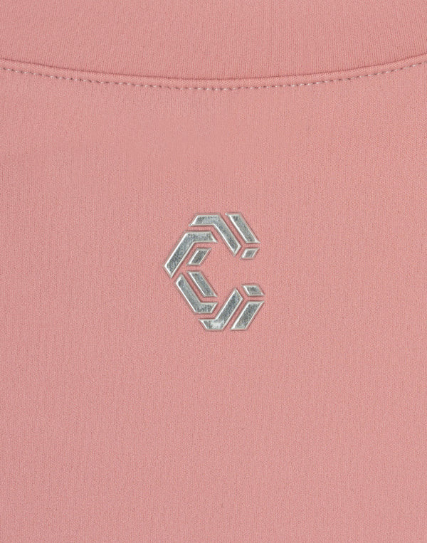 CRONOS WOMEN Motion Crop T-SHIRT 【PINK】